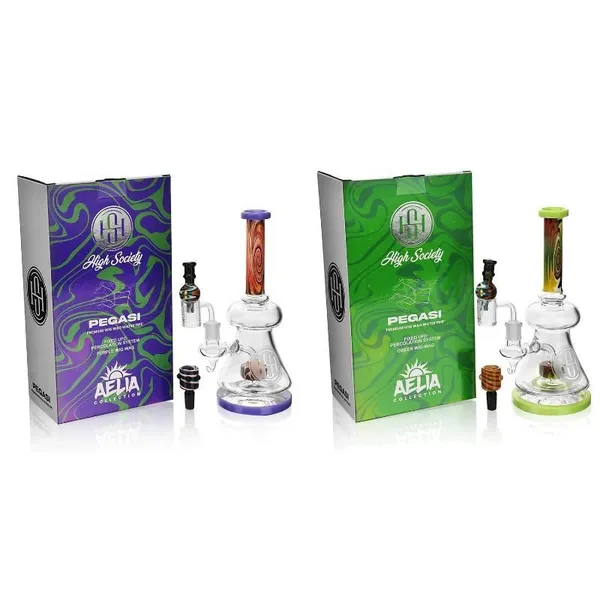 High Society Pegasi Premium Wig Wag Hybrid Pipe