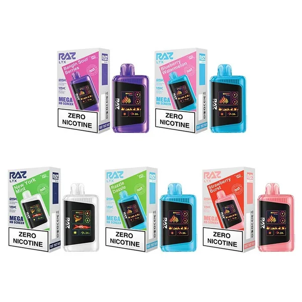 RAZ LTX 25K ZERO Disposable
