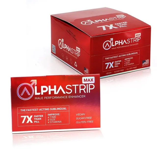 Alphastrip Max Male Performance Strips