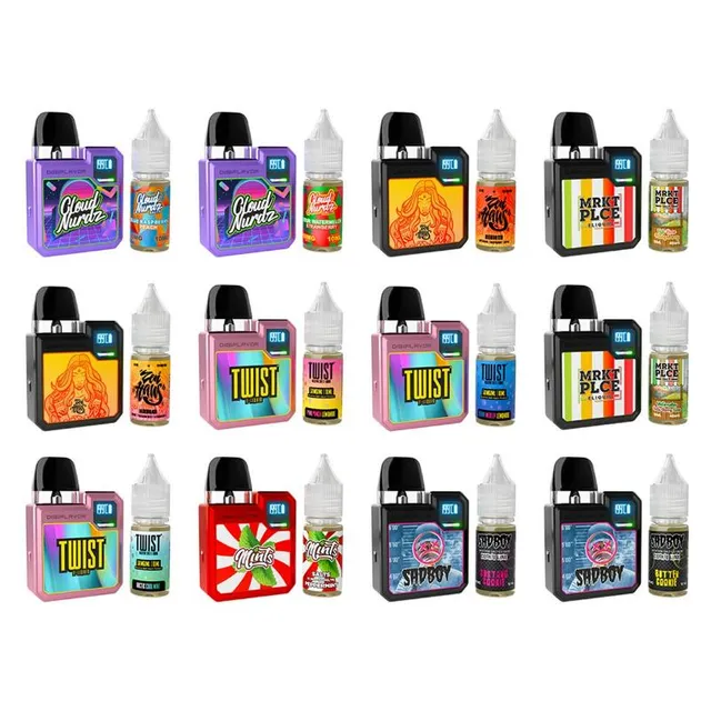 GeekVape Digi-Q Pod System Kit x E-Liquids Collab Bundle